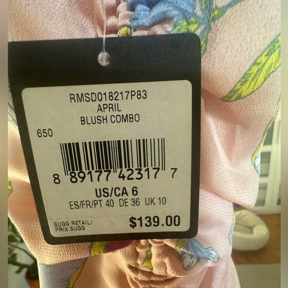 Rachel Roy.Orchid Dress Pink floral. Size 6. - Picture 12 of 16